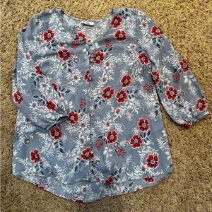 J. Jill floral women’s blouse